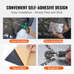 VEVOR Car Sound Deadening Mat, 50 mil 52 sqft Car Sound Dampening Material, Butyl Automotive Sound Deadener, Noise Insulation and Vibration Dampening Material for Car