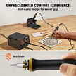 VEVOR Wood Burning Kit, 200~700°C Adjustable Temperature with Display, Dual Output Port with 2 Pyrography Pens, 23 Wire Nibs, 1 Pen Holder, 4 Wood Chip, 1 Screwdriver, 1 Tweezers, 1 Knife, 1 Sponge