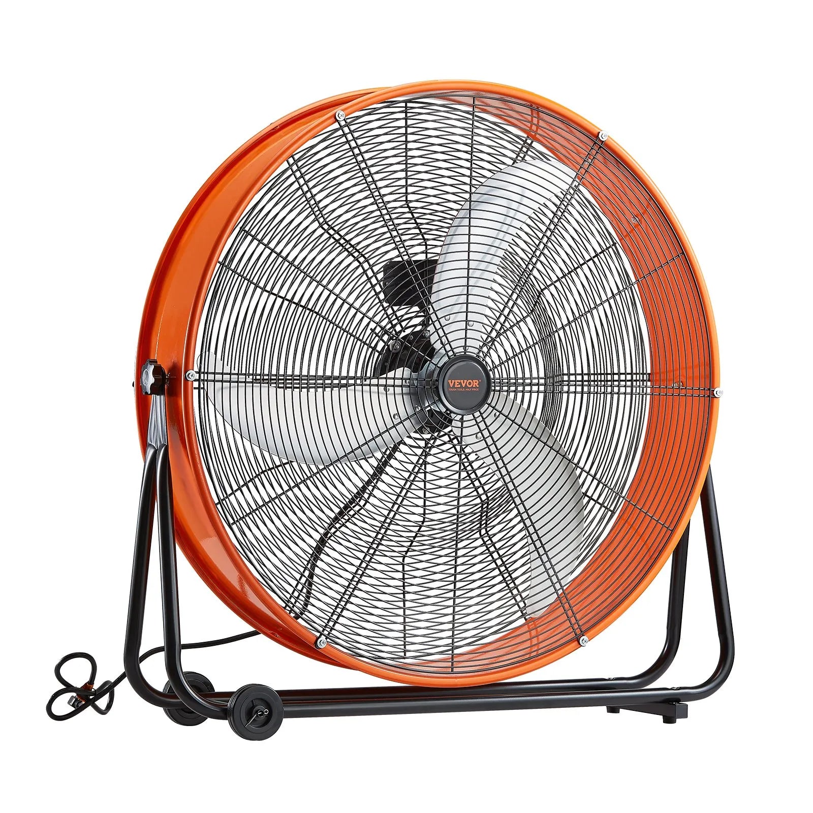 VEVOR Drum Fan 30 Inch High Velocity Industrial Use 3-Speed 13000CFM for Warehouse