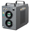 VEVOR Industrial Water Chiller, CW-5200, Industrial Water Cooler Cooling System with Built-in Compressor 7L Water Tank Capacity 13 L/min Max Flow Rate, for CO2 Laser Engraving Machine Cooling Machine