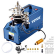 VEVOR High Pressure Compressor, 4500PSI/30MPA/300BAR High Pressure Air Compressor, 1800W 110V Manual Stop Air Rifle Compressor Suitable for Paintball Air Rifle, PCP Rifle, Air Pistol, Diving Bottle
