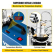 VEVOR High Pressure Compressor, 4500PSI/30MPA/300BAR High Pressure Air Compressor, 1800W 110V Automatic Stop Air Rifle Compressor Suitable for Paintball Air Rifle, PCP Rifle, Air Pistol, Diving Bottle