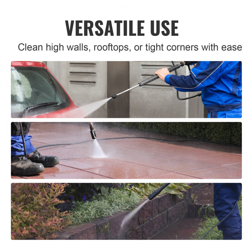 VEVOR Pressure Washer Hose, 25 FT, 1/4