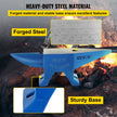 132 Lb Blacksmith Anvil Steel Anvil 60 Kg Heat Treated Round Horn Metal Work