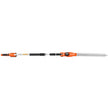 VEVOR Extendable Cordless Electric Hedge Trimmer 20V 1200RMP with 20in Blade