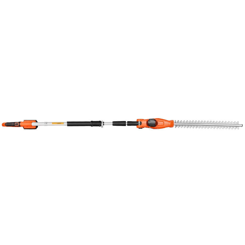 VEVOR Extendable Cordless Electric Hedge Trimmer 20V 1200RMP with 20in Blade