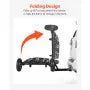 Hitch Mount Cargo Carrier with Wheels | 2-in-1 Folding Cargo Basket & Cargo Cart | 400 lb Capacity