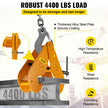 Vevor Beam Clamp Beam Lifting Clamp 4400lbs/2t Heavy Duty Beam Hangers In Yellow