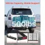 VEVOR 2-in-1 Hitch Cargo Carrier with Bike Rack – 62