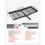 VEVOR 2-in-1 Hitch Cargo Carrier with Bike Rack – 62