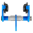 Manual Push Beam Trolley – 4400 lb Capacity Adjustable I-Beam Hoist Trolley