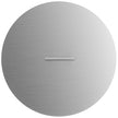 VEVOR Fire Pit Lid 20 Inch Round Fire Ring Lid Cover 1.5mm Thick 430 Stainless Steel Burner Pan Cover for Patio Fire Pit Pan