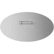 VEVOR Fire Pit Lid 20 Inch Round Fire Ring Lid Cover 1.5mm Thick 430 Stainless Steel Burner Pan Cover for Patio Fire Pit Pan