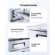VEVOR Chef Base Refrigerator, 72