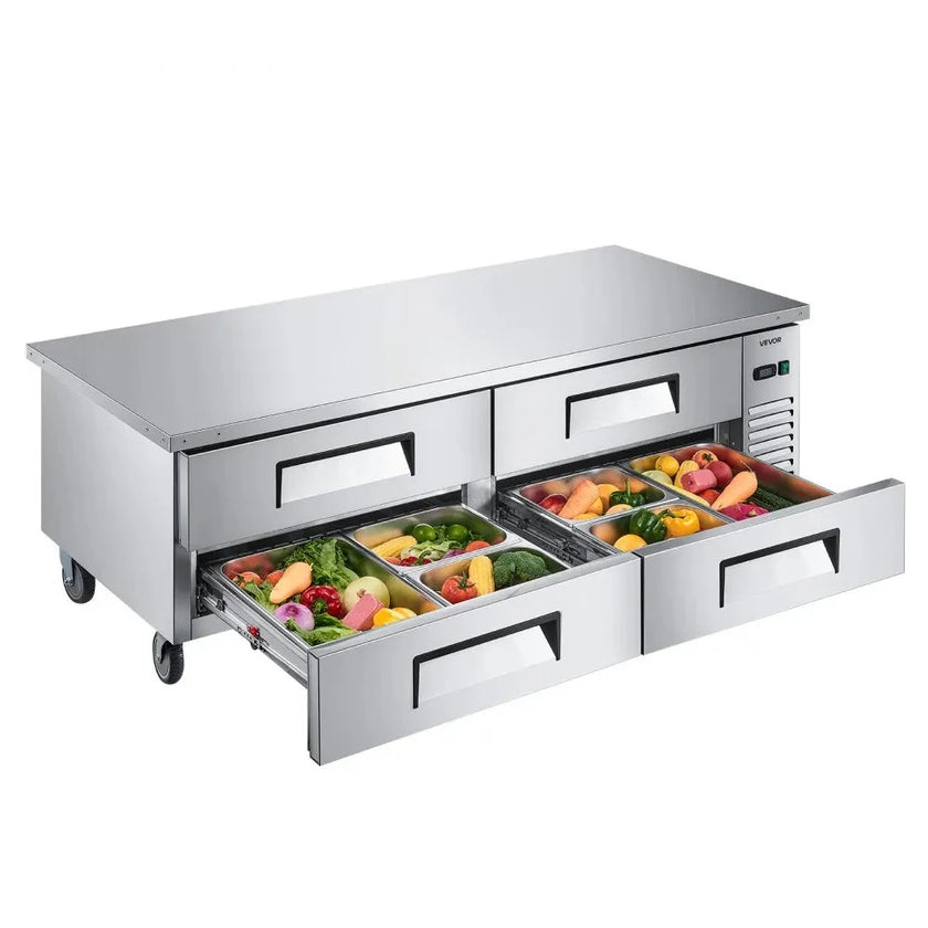 VEVOR Chef Base Refrigerator, 72