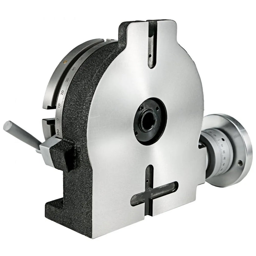 VEVOR Rotary Table 8Inch Horizontal Vertical HV8 Precision 3MT Milling Drilling Machine Vernier Reading Milling Drilling Boring