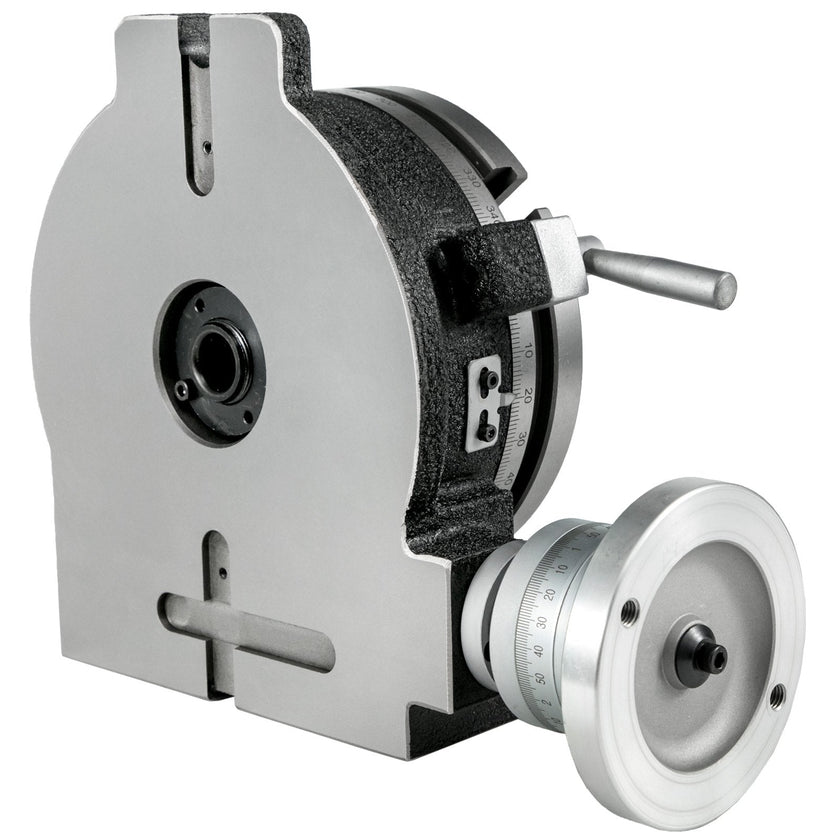 VEVOR Rotary Table 8 Inch/200 MM Horizontal Vertical Rotary Table 3-Slot Rotary Table for Milling Machine MT-3 Rotary Table for Milling 360 Degrees Precision Rotary Table