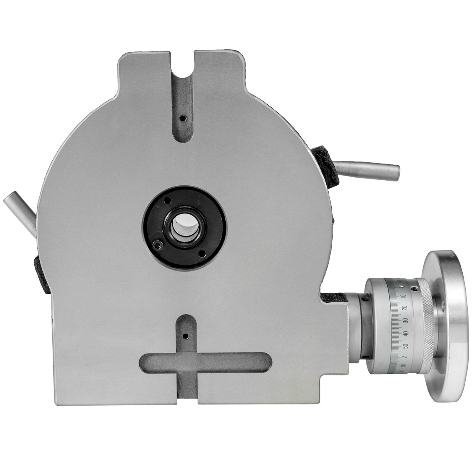 VEVOR Rotary Table 8 Inch/200 MM Horizontal Vertical Rotary Table 3-Slot Rotary Table for Milling Machine MT-3 Rotary Table for Milling 360 Degrees Precision Rotary Table