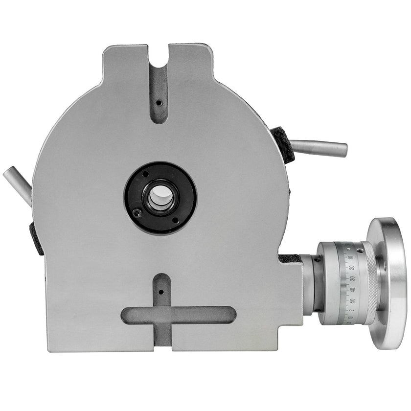 VEVOR Rotary Table 8 Inch/200 MM Horizontal Vertical Rotary Table 3-Slot Rotary Table for Milling Machine MT-3 Rotary Table for Milling 360 Degrees Precision Rotary Table
