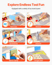 VEVOR Wooden Tool Bench for Kids 3 Years+ Toy Workbench Pretend Play Toy Kits