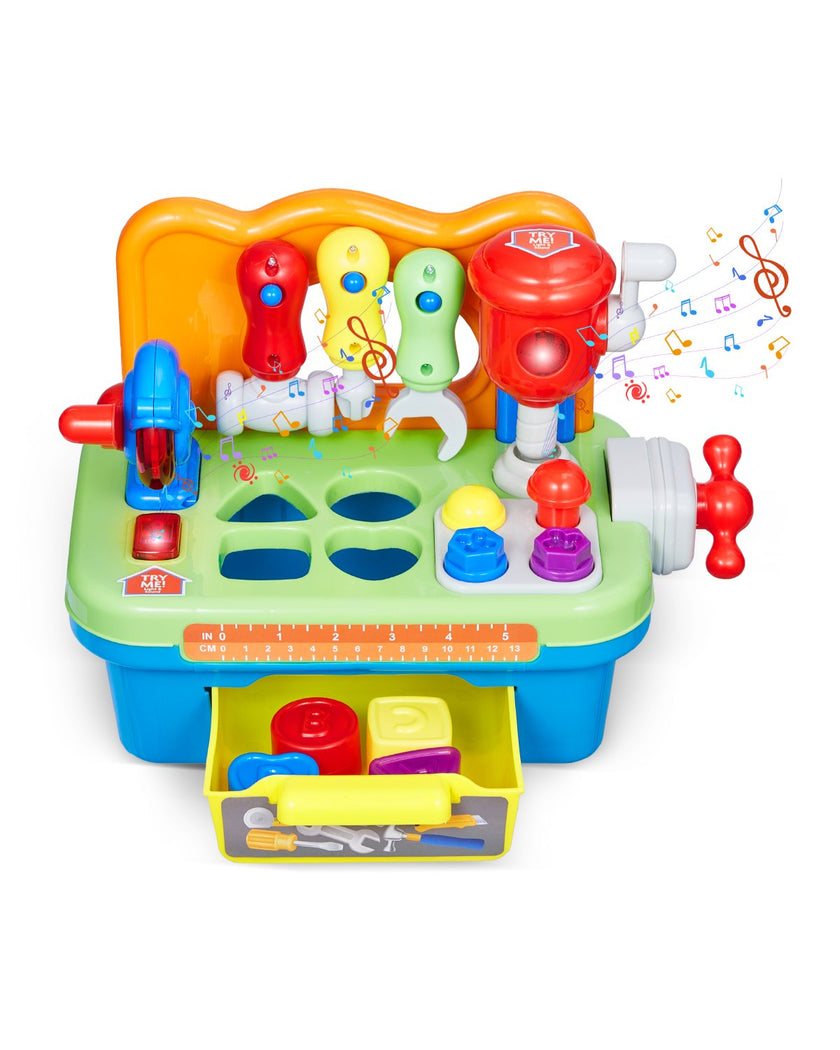 VEVOR Musical Workbench for Toddler 2 Years+ Toy Musical Learning Workbench