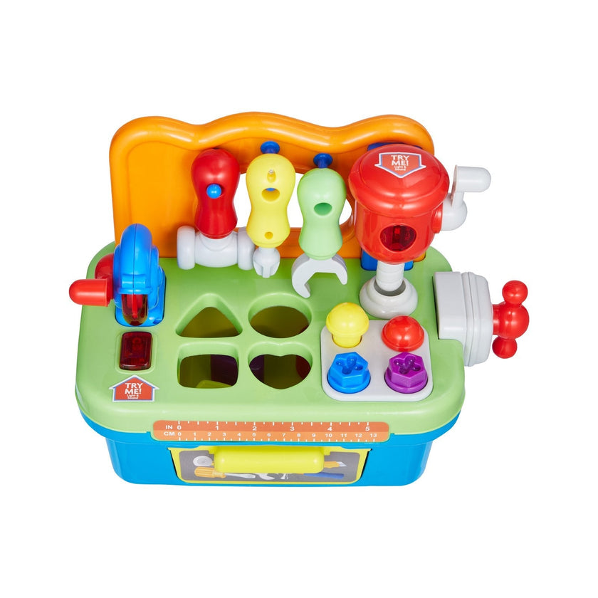 VEVOR Musical Workbench for Toddler 2 Years+ Toy Musical Learning Workbench