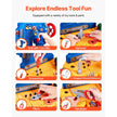 VEVOR Kids Workbench 181 pcs Tool Bench with Realistic Tools and Electric Drill