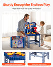 VEVOR Kids Workbench 56 pcs Tool Bench with Realistic Tools and Electric Drill