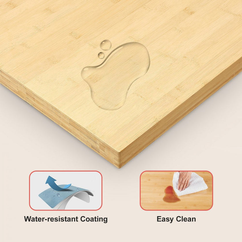 VEVOR Bamboo Table Top, 70.9