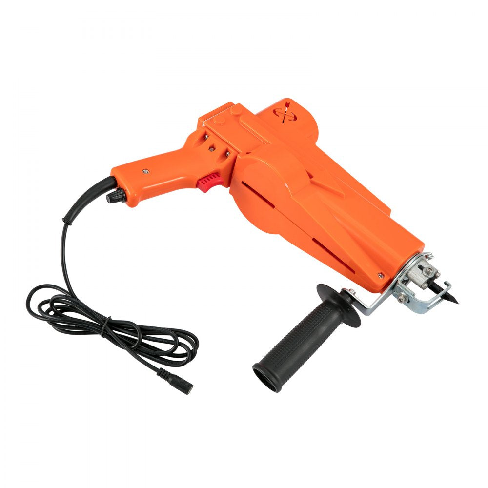 VEVOR Tufting Gun, 2 in 1 Cut & Loop Pile, Electric Carpet Weaving Flocking Machine, Rug Machines Starter Kit, 7-27 Stitches/sec High Speed Rug Making Tools, 4-25 mm Adjustable Height, 110V