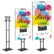 VEVOR Poster Stand, Adjustable Height Up to 75
