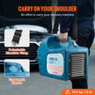 VEVOR 1/2HP Refrigerant Recovery Machine Portable 115V AC Refrigerant Recycling Machine Automotive HVAC 558psi Refrigerant Recovery Unit Air Conditioning Repair Tool (115V)