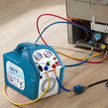 VEVOR 1/2HP Refrigerant Recovery Machine Portable 115V AC Refrigerant Recycling Machine Automotive HVAC 558psi Refrigerant Recovery Unit Air Conditioning Repair Tool (115V)