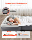 VEVOR Car Air Mattress Inflatable Car Camping Travel Sleeping Bed Built in Pump