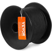 VEVOR Braided Nylon Rope, 3/16 in x 250 ft, 32 Strands, 720 LBS Breaking Strength Outdoor Climbing Rope, Arborist Tree Climbing Rigging Rope for Rock Hiking Camping Swing Rappelling Rescue, Black