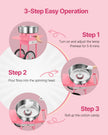 VEVOR Commercial Cotton Candy Machine with Cart Sugar Floss Maker 1000W Party