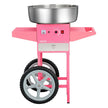 VEVOR Commercial Cotton Candy Machine with Cart Sugar Floss Maker 1000W Party