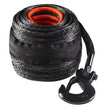 VEVOR Synthetic Winch Rope, 3/8 Inch x 85 Feet 26,500 lbs Synthetic Winch Line Cable Rope with Protective Sleeve + Forged Winch Hook + Pull Strap, Universal Fit for SUV, Large Off-Road Vehicle, Truck