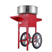 VEVOR Electric Cotton Candy Machine with Cart, 1000W Commercial Candy Floss Maker with Stainless Steel Bowl, Sugar Scoop and Drawer, Perfect for Home, Kids Birthday, Family Party, Red