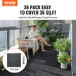 VEVOR Interlocking Deck Tiles 36 Pack 12