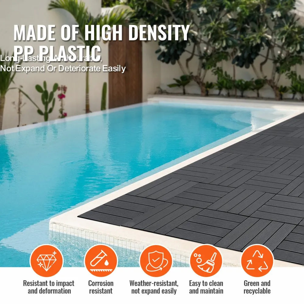 VEVOR Interlocking Deck Tiles 36 Pack 12