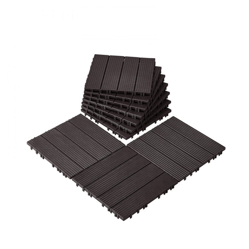 VEVOR Interlocking Deck Tiles 10 Pack 12