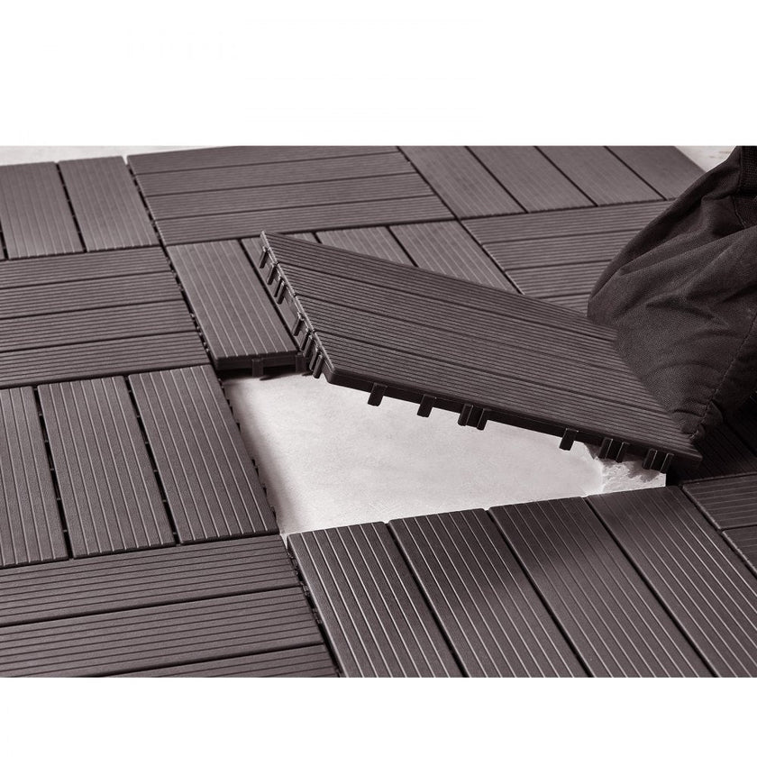 VEVOR Interlocking Deck Tiles 10 Pack 12