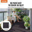 VEVOR Interlocking Deck Tiles 36 Pack 12