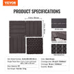 VEVOR Interlocking Deck Tiles 36 Pack 12