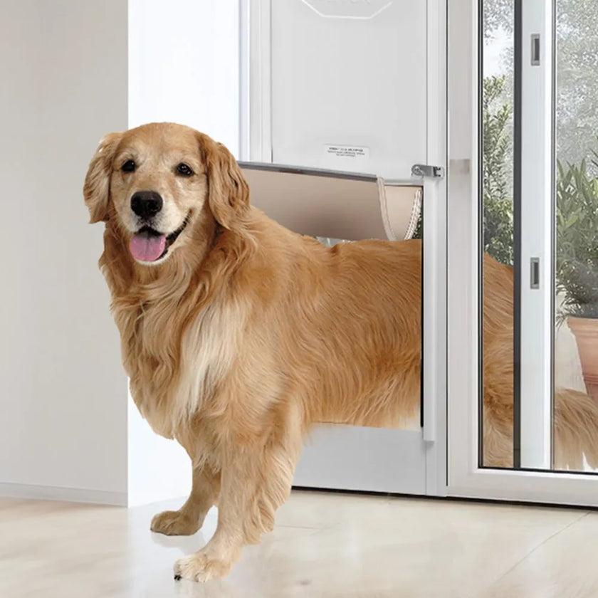 VEVOR Dog Door for Sliding Glass Door 75 7/8