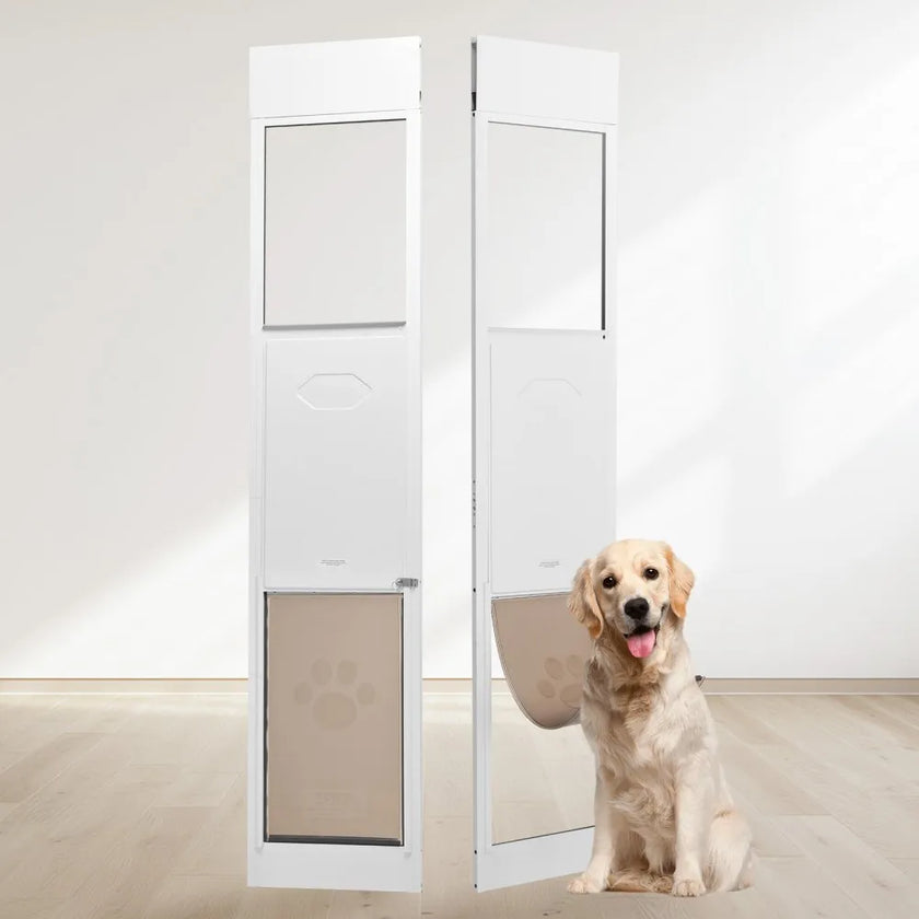 VEVOR Dog Door for Sliding Glass Door 75 7/8