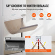 VEVOR Dog Door for Sliding Glass Door 75 7/8