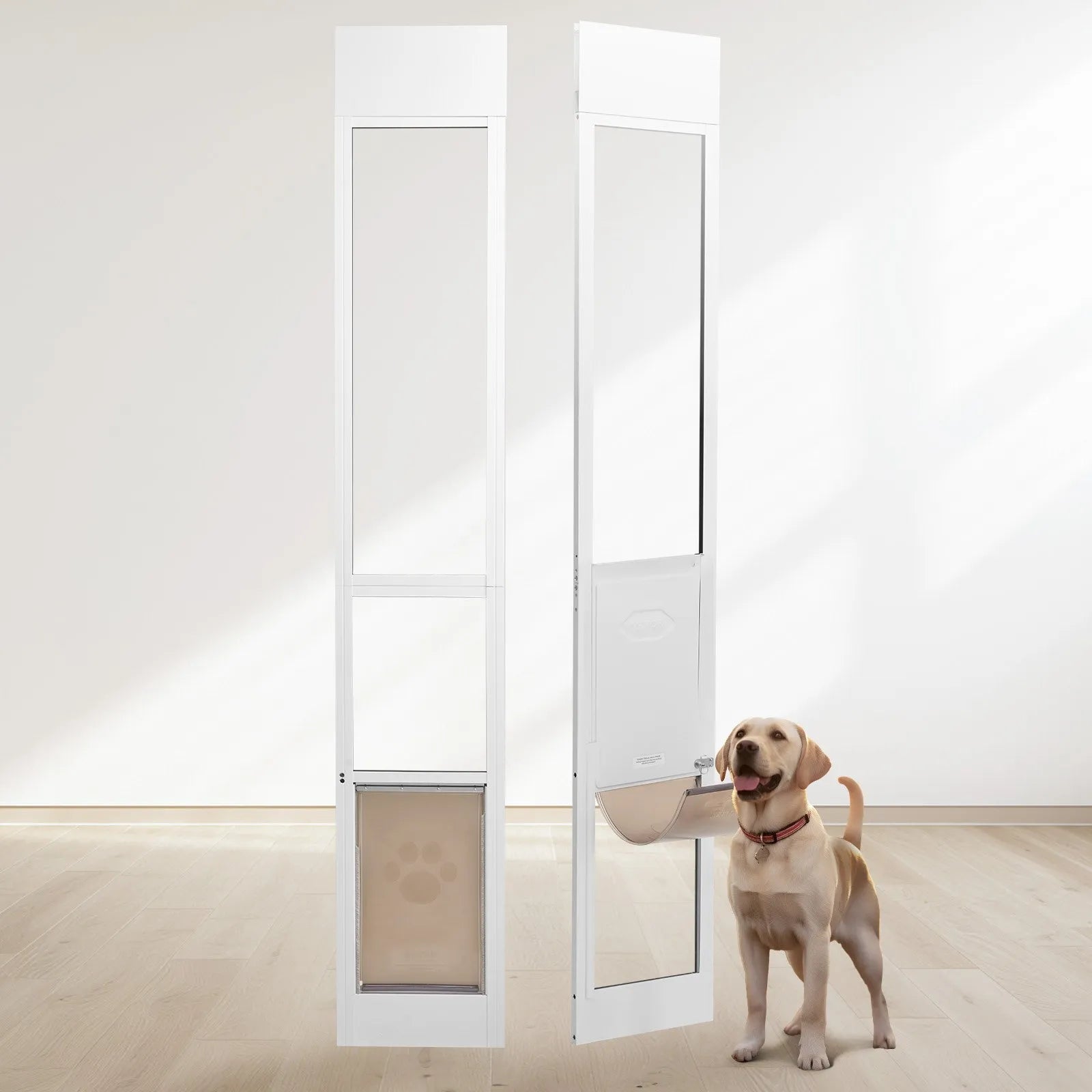 VEVOR Dog Door for Sliding Glass Door 75 7/8