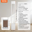 VEVOR Dog Door for Sliding Glass Door 75 7/8